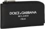 Dolce & Gabbana Stijlvolle Logo-Print Ritsportemonnee Black Heren - Thumbnail 4