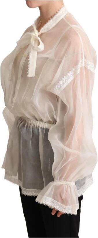 Dolce & Gabbana Blouse overhemd Wit Dames