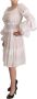 Dolce & Gabbana White Cotton Frilled Mousseline Off Shoulder Dress Wit Dames - Thumbnail 2
