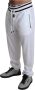 Dolce & Gabbana White Polyester Trousers D.n.a. Milano Pants Wit Heren - Thumbnail 4
