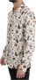 Dolce & Gabbana Zijden Jazz Shirt Wit met Goud en Zwart Print Meerkleurig Heren - Thumbnail 2
