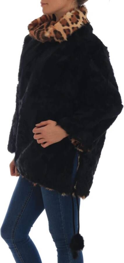 Dolce & Gabbana Winter Jackets Zwart Dames