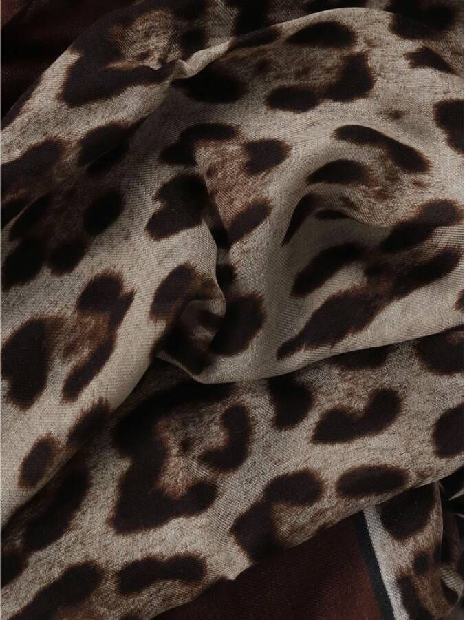 Dolce & Gabbana Winter Scarves Bruin Dames