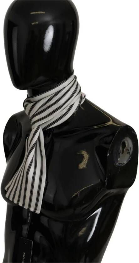 Dolce & Gabbana Winter Scarves Wit Heren