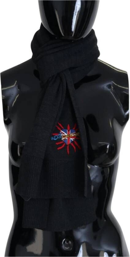 Dolce & Gabbana Winter Scarves Zwart Dames