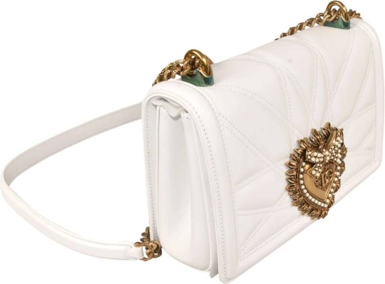 Dolce & Gabbana Witte Borsaspalla Tassen White Dames