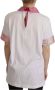 Dolce & Gabbana Witte Sartoria T-shirt met brede kraag White Dames - Thumbnail 2