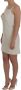 Dolce & Gabbana Witte Wol Stretch Broche Shift Jurk White Dames - Thumbnail 2