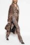 Dolce & Gabbana Luipaardprint Flared Broek Brown Dames - Thumbnail 2