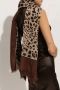 Dolce & Gabbana Zijden Sjaal met Luipaardprint & Elegant Multicolor Dames - Thumbnail 2