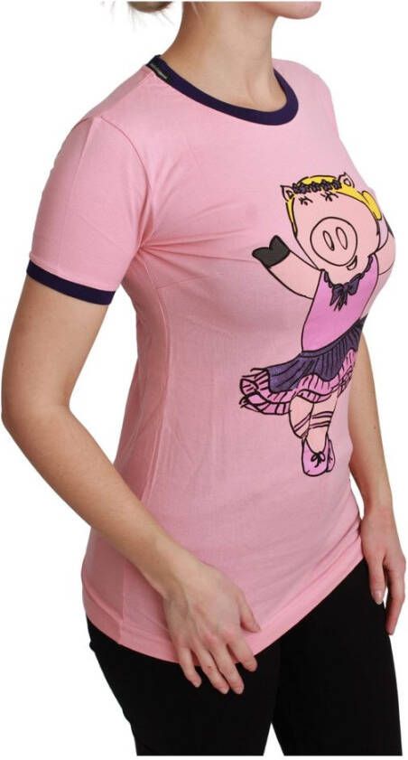 Dolce & Gabbana T-shirt Roze Dames