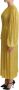 Dolce & Gabbana Gele Kristal Mesh Geplooide Maxi Jurk Yellow Dames - Thumbnail 2
