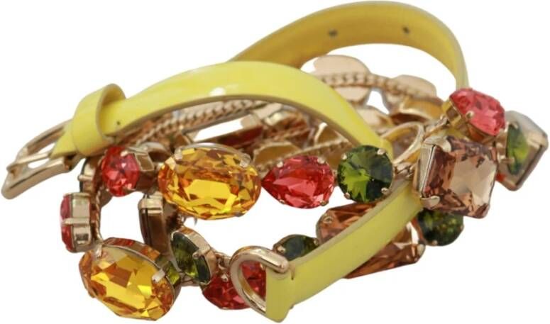 Dolce & Gabbana Riem Geel Dames