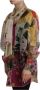 Dolce & Gabbana Multicolor Zijden Blouse met Ascot Multicolor Dames - Thumbnail 2