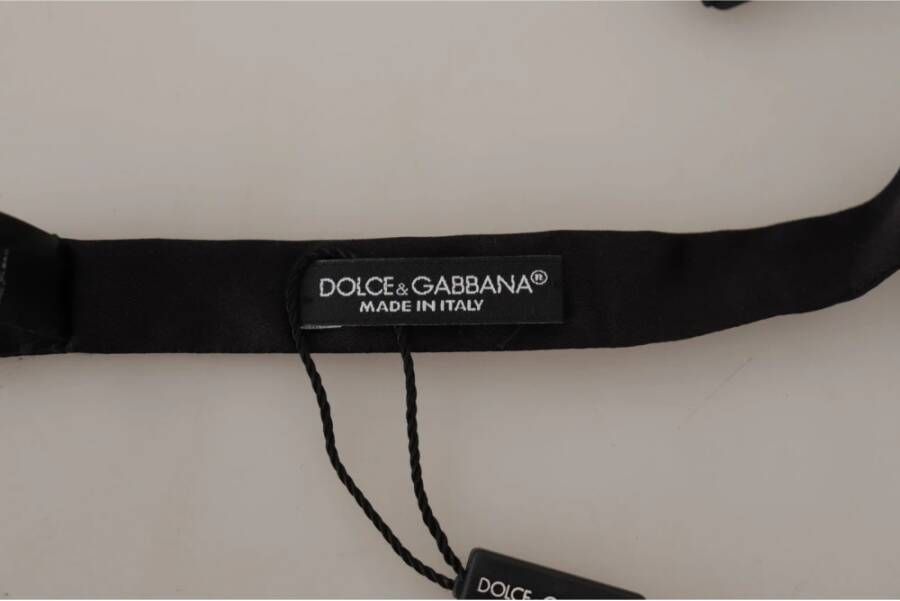 Dolce & Gabbana Zijden Multicolor Patroon Hals Papillon Strik Multicolor Heren