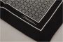 Dolce & Gabbana Zwart Geometrisch Zijden Sjaal Black Heren - Thumbnail 2
