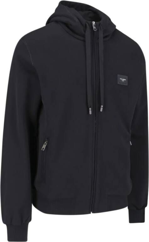 Dolce & Gabbana Zip-throughs Zwart Heren