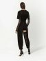 Dolce & Gabbana Zwart T-shirt met bh-details en korte mouwen Black Dames - Thumbnail 4