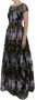 Ermanno Scervino Elegant Bordeaux Cargo Capri Broek Purple Dames - Thumbnail 3