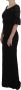 Dolce & Gabbana Zwarte bloemenkanten lange bodycon maxi jurk Zwart Dames - Thumbnail 2