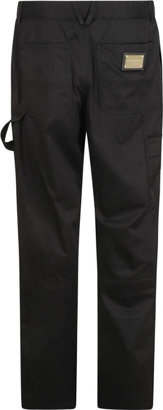 Dolce & Gabbana Zwarte broek Black Heren