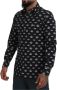 Dolce & Gabbana Zwarte Crown Print Gouden Slim Fit Shirt Zwart Heren - Thumbnail 2