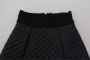 Dolce & Gabbana Zwarte Gewatteerde Shorts met Hoge Taille Black Dames - Thumbnail 4