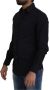 Dolce & Gabbana Zwarte Katoenen Slim Fit Formele Jurk Shirt Black Heren - Thumbnail 2