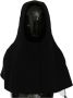 Dolce & Gabbana Elegante Zwarte Hooded Sjaal Wrap Black Dames - Thumbnail 2
