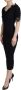 Dolce & Gabbana Zwarte Sheath Midi Bodycon Kant Zijden Jurk Black Dames - Thumbnail 2