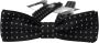 Dolce & Gabbana Zwarte Zijden Vlinder Black - Thumbnail 2