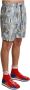 Dolce & Gabbana Blue Seashell Beachwear Swimwear Shorts Blauw Heren - Thumbnail 2
