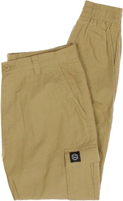 Dolly Noire Tapered Trousers Beige Heren
