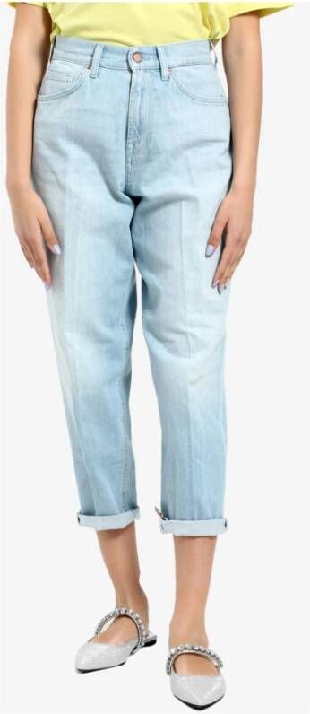 Don The Fuller Cropped Jeans Blauw Dames