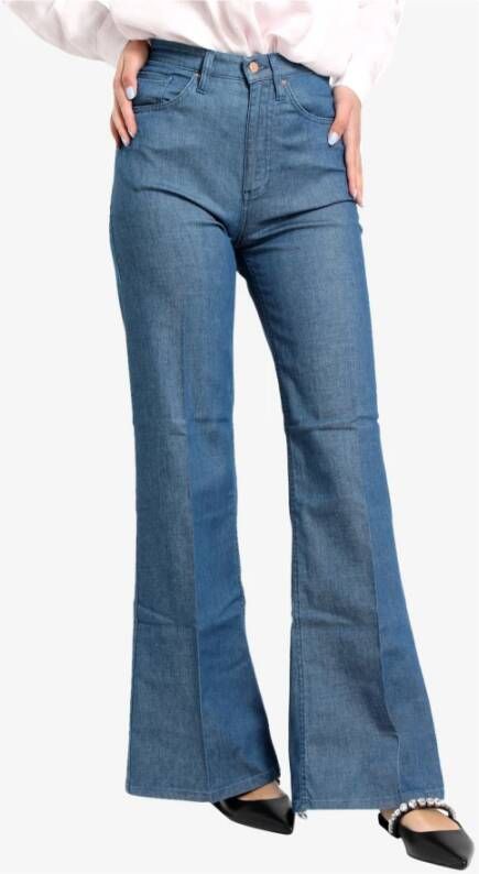 Don The Fuller Flared Jeans Blauw Dames