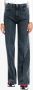 Don The Fuller Hoge Taille Flare Jeans Blauw Dames - Thumbnail 2