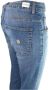 Don The Fuller Yaren Slim Fit Jeans met Gold Rose Button Blue Heren - Thumbnail 2