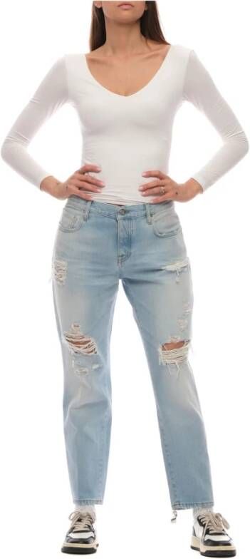 Don The Fuller Loose-fit Jeans Blauw Dames