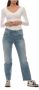 Don The Fuller Straight Jeans Blauw Dames - Thumbnail 2