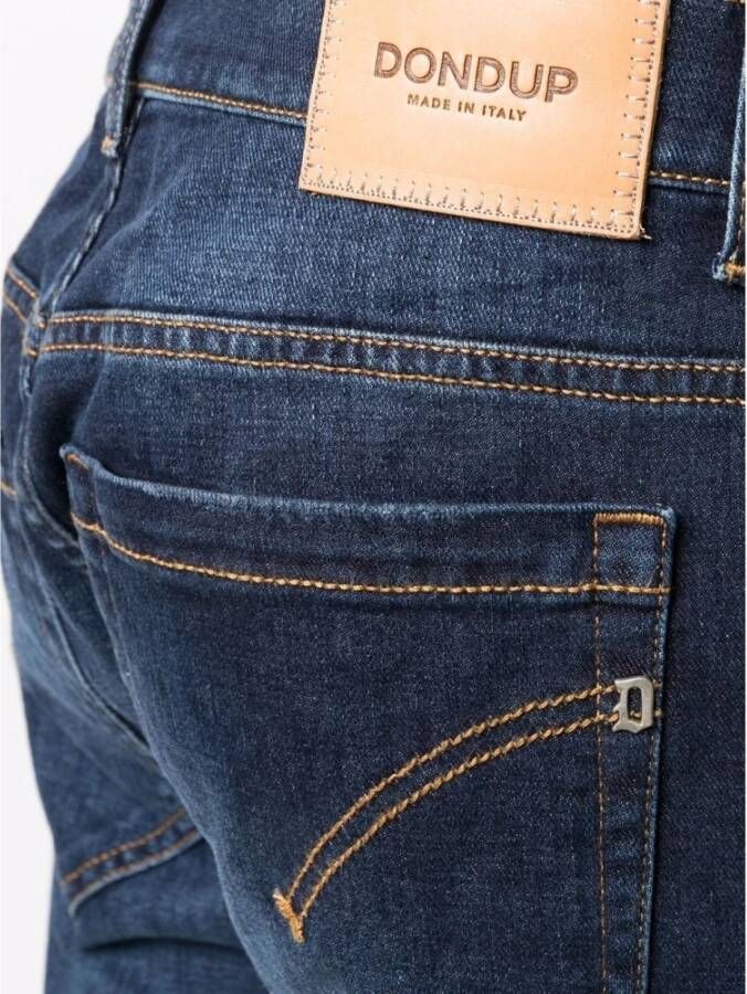 Dondup 800 Slim-Fit Jeans voor Heren Blue Heren