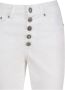 Dondup Stijlvolle Cropped Jeans White Dames - Thumbnail 2