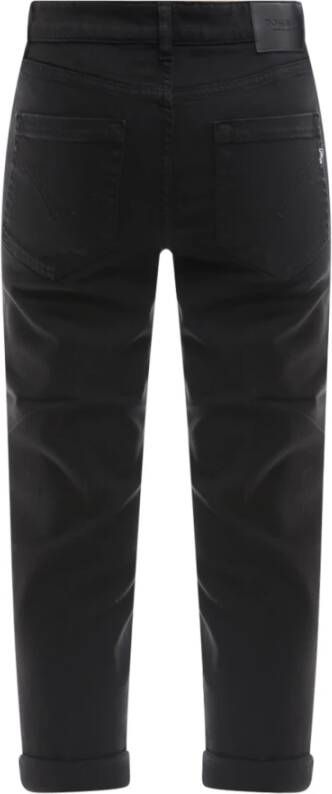 Dondup Cropped Jeans Zwart Dames