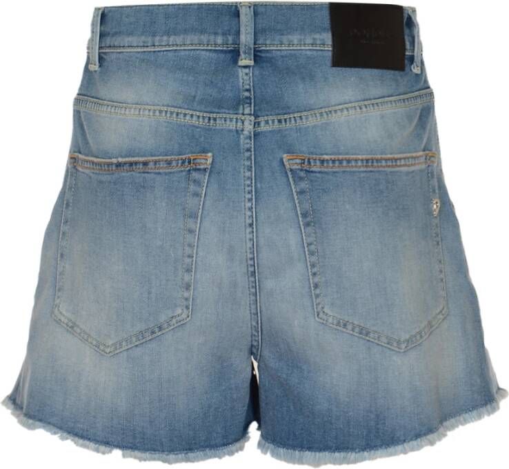 Dondup Denim Shorts Blauw Dames