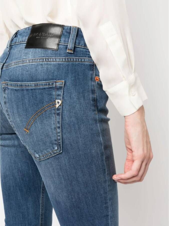 Dondup Flared Jeans Blauw Dames