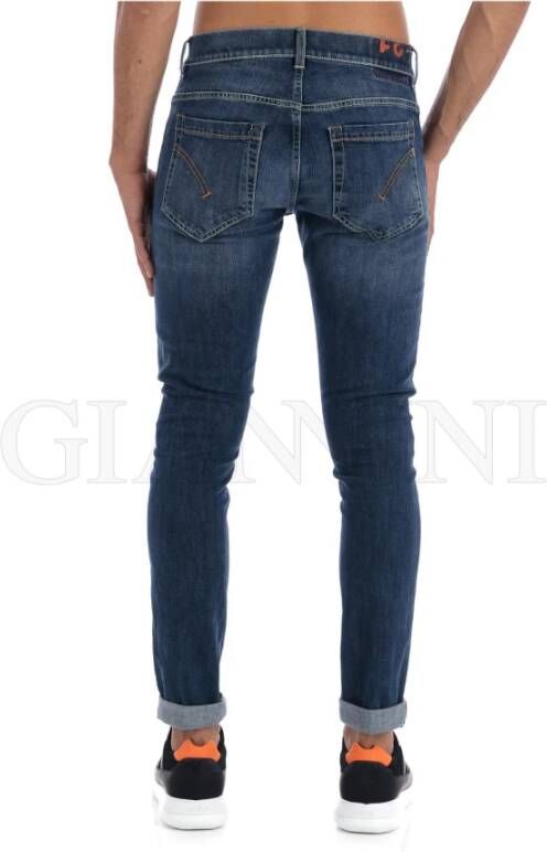 Dondup George Slim-fit Jeans Blue Heren