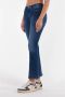 Dondup Hoge taille Super Skinny Bootcut Jeans Blauw Dames - Thumbnail 4