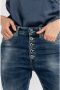 Dondup Stijlvolle Jeans met Koons Gioiello Detail Blue Dames - Thumbnail 3