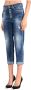Dondup Stijlvolle Jeans met Koons Gioiello Detail Blue Dames - Thumbnail 2