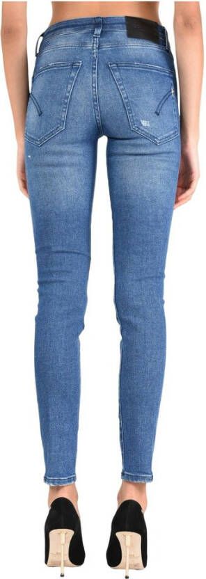 Dondup Slimfit-jeans Blauw Dames