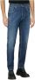 Dondup Men& Clothing Jeans Blue Aw22 Blauw Heren - Thumbnail 2